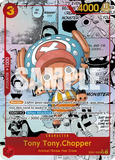Tony Tony Chopper EB01-006 Manga EB01 Memorial Collection
