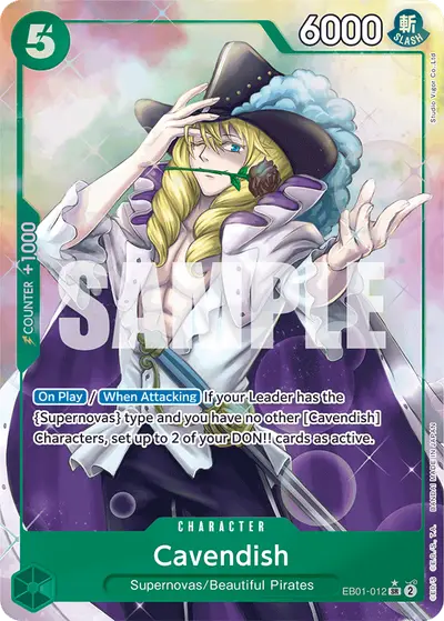Cavendish EB01-012 Alternate Art EB01 Memorial Collection
