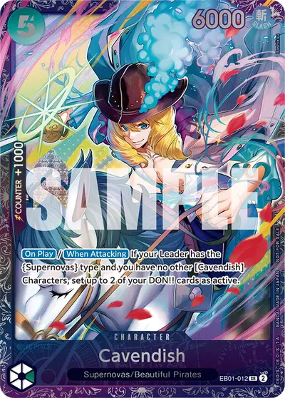Cavendish EB01-012 Parallel 3 Promotion Cards