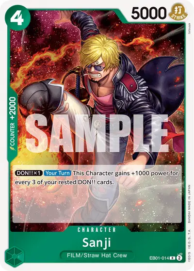 Sanji EB01-014 EB01 Memorial Collection