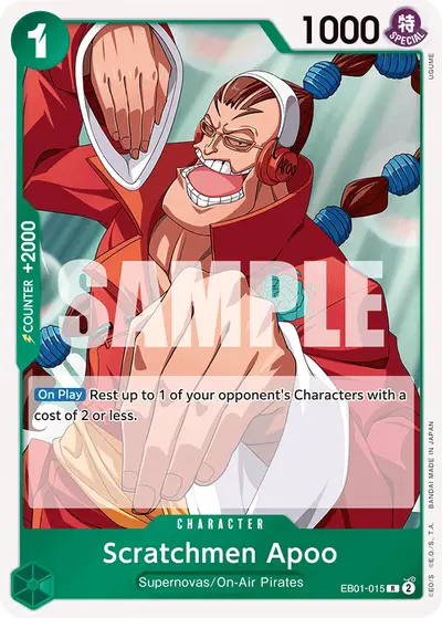 Scratchmen Apoo EB01-015 EB01 Memorial Collection