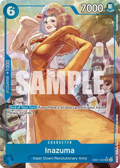 Inazuma EB01-022 Alternate Art EB01 Memorial Collection