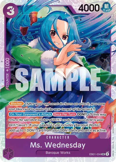 Ms. Wednesday EB01-034 EB01 Memorial Collection