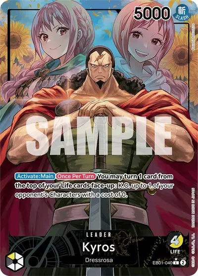 Kyros EB01-040 Alternate Art EB01 Memorial Collection