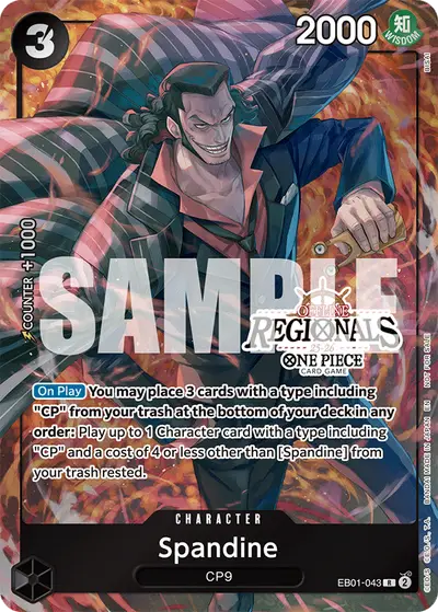 Spandine EB01-043 Parallel 1 Promotion Cards
