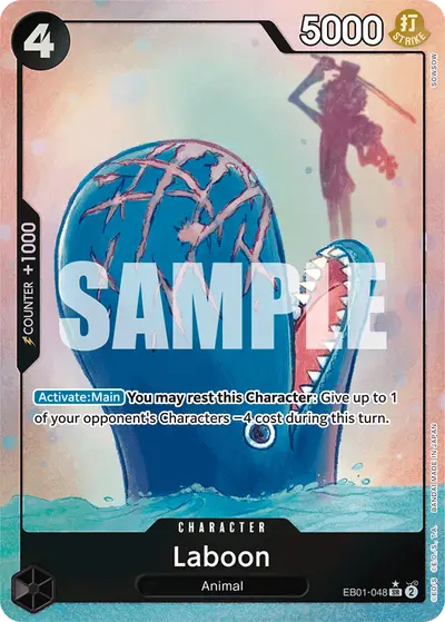 Laboon EB01-048 Alternate Art EB01 Memorial Collection