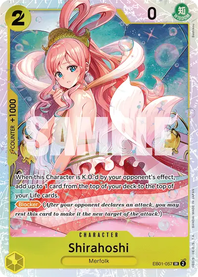 Shirahoshi EB01-057 EB01 Memorial Collection