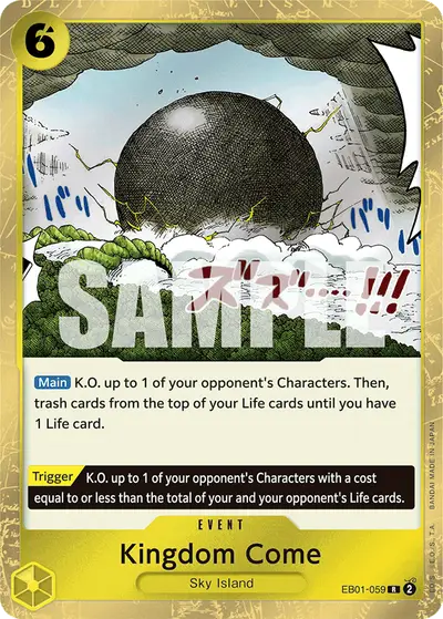 Kingdom Come EB01-059 EB01 Memorial Collection