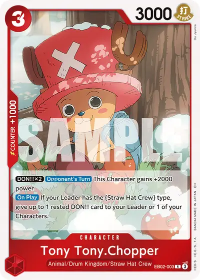 Tony Tony Chopper EB02-003 EB02 Anime 25th Collection