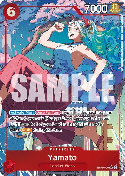 Yamato EB02-006 Alternate Art EB02 Anime 25th Collection