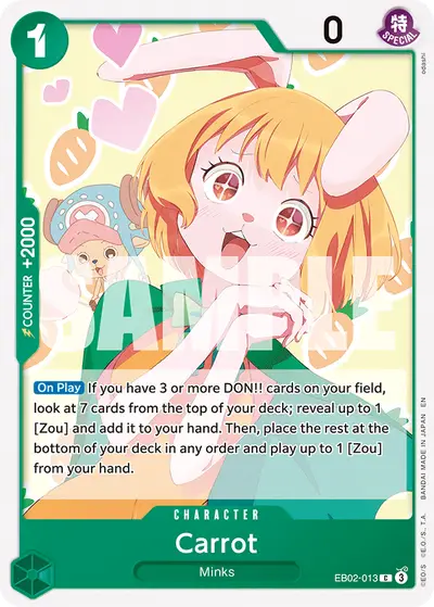 Carrot EB02-013 EB02 Anime 25th Collection