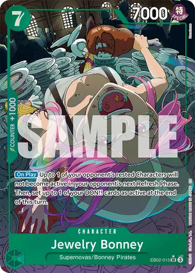 Jewelry Bonney EB02-015 Alternate Art EB02 Anime 25th Collection