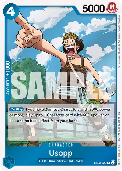 Usopp EB02-022 EB02 Anime 25th Collection