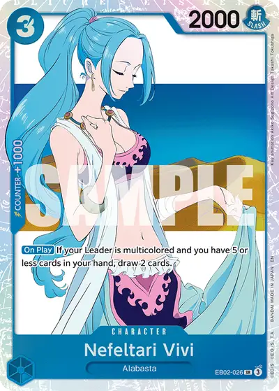 Nefeltari Vivi EB02-026 EB02 Anime 25th Collection
