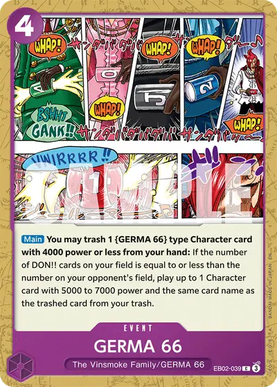 GERMA 66 EB02-039 EB02 Anime 25th Collection