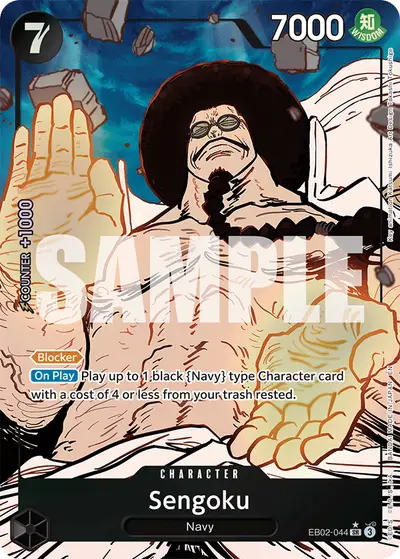 Sengoku EB02-044 Alternate Art EB02 Anime 25th Collection
