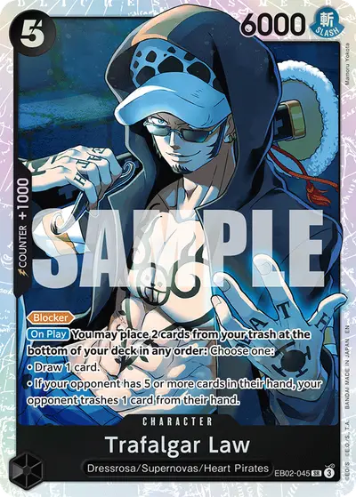 Trafalgar Law EB02-045 EB02 Anime 25th Collection