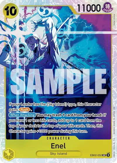 Enel EB02-052 EB02 Anime 25th Collection