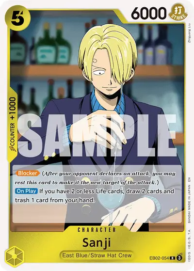 Sanji EB02-054 EB02 Anime 25th Collection