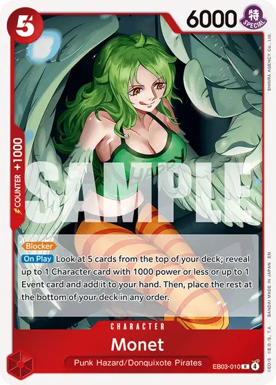 Monet EB03-010 EB03 One Piece Heroines Edition