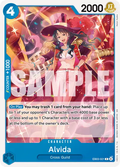 Alvida EB03-021 EB03 One Piece Heroines Edition