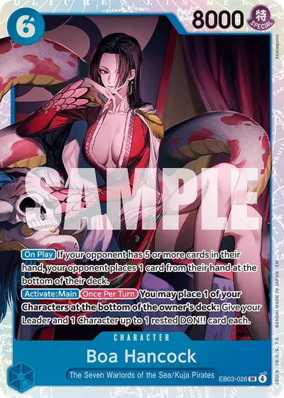 Boa Hancock EB03-026 EB03 One Piece Heroines Edition