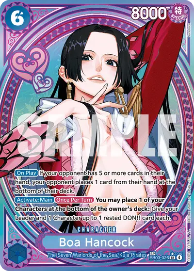 Boa Hancock EB03-026 SP EB03 One Piece Heroines Edition