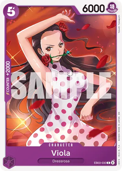 Viola EB03-030 EB03 One Piece Heroines Edition