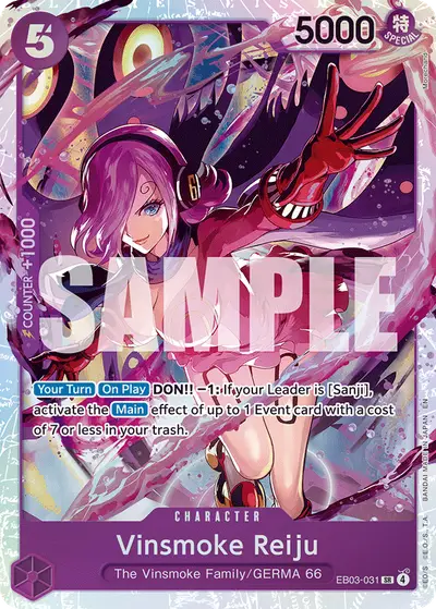 Vinsmoke Reiju EB03-031 EB03 One Piece Heroines Edition