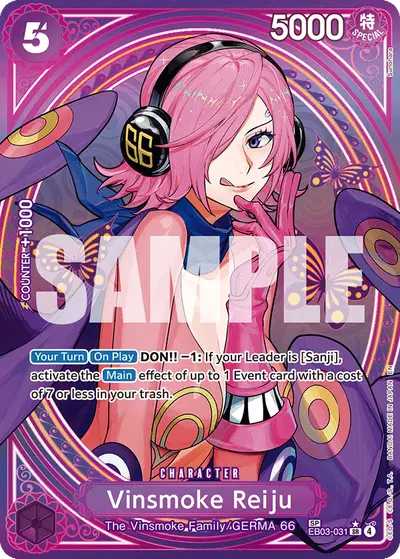 Vinsmoke Reiju EB03-031 SP EB03 One Piece Heroines Edition