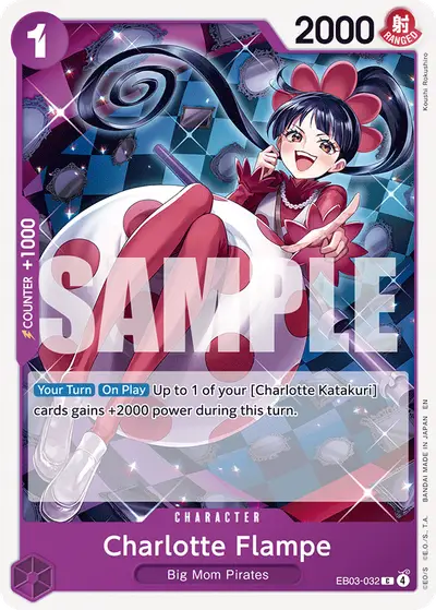 Charlotte Flampe EB03-032 EB03 One Piece Heroines Edition