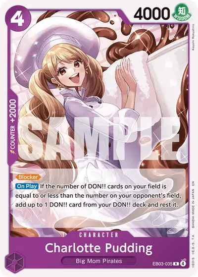 Charlotte Pudding EB03-035 Reprint 1 ST34 Purple Charlotte Katakuri