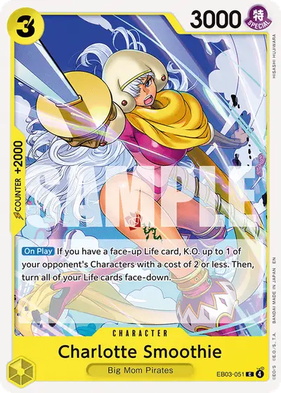 Charlotte Smoothie EB03-051 EB03 One Piece Heroines Edition