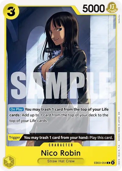 Nico Robin EB03-054 EB03 One Piece Heroines Edition