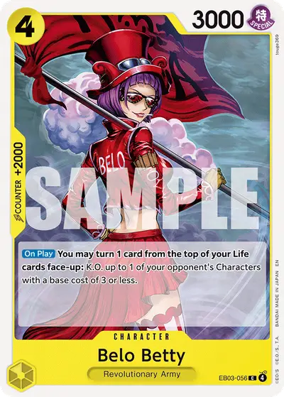 Belo Betty EB03-056 EB03 One Piece Heroines Edition
