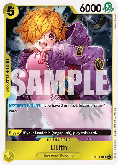 Lilith EB03-058 EB03 One Piece Heroines Edition