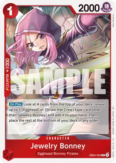 Jewelry Bonney EB04-002 OP15 Adventure on Kami's Island