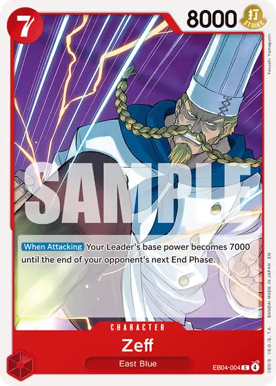 Zeff EB04-004 OP15 Adventure on Kami's Island