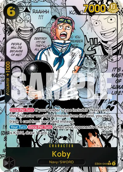 Koby EB04-044 Manga OP15 Adventure on Kami's Island