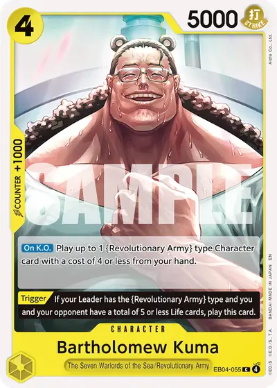 Bartholomew Kuma EB04-055 OP15 Adventure on Kami's Island