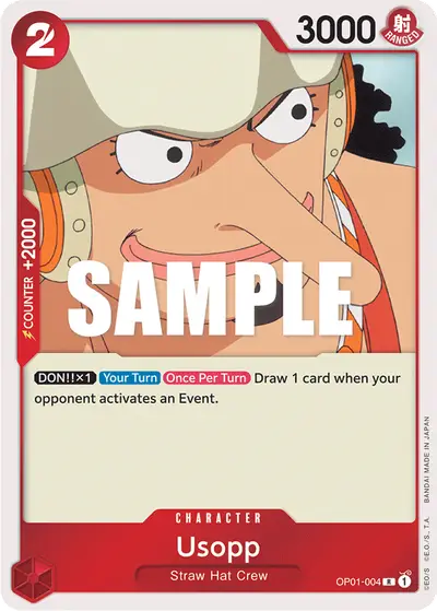Usopp OP01-004 OP01 Romance Dawn