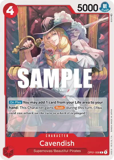 Cavendish OP01-008 OP01 Romance Dawn