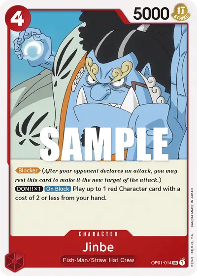 Jinbe OP01-014 OP01 Romance Dawn