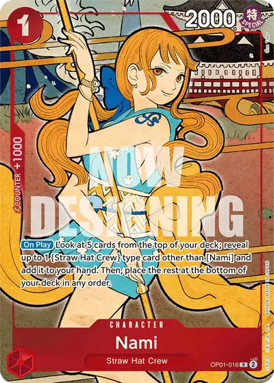 Nami OP01-016 Parallel 7 Other Product Cards