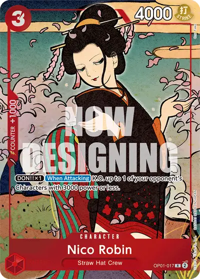 Nico Robin OP01-017 Parallel 2 Other Product Cards