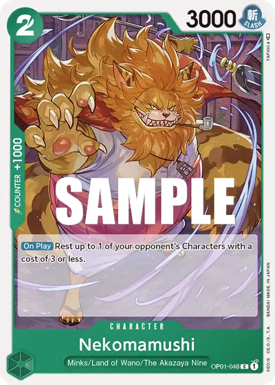 Nekomamushi OP01-048 OP01 Romance Dawn