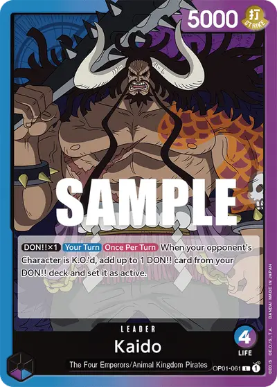 Kaido OP01-061 OP01 Romance Dawn