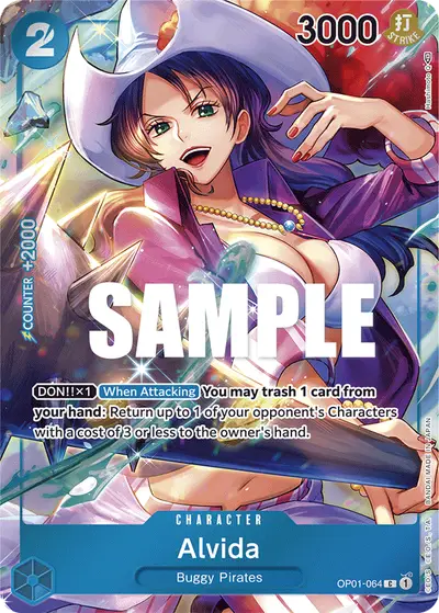 Alvida OP01-064 Box Topper OP01 Romance Dawn