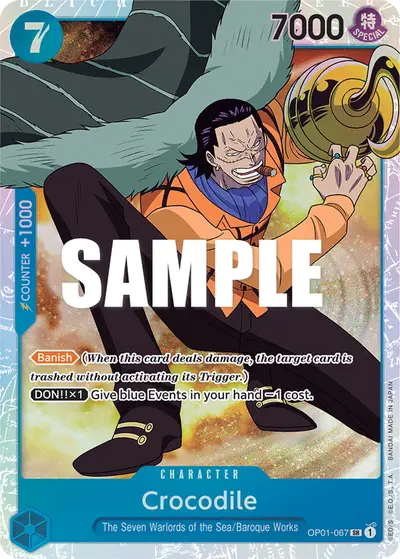 Crocodile OP01-067 OP01 Romance Dawn