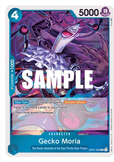 Gecko Moria OP01-068 OP01 Romance Dawn